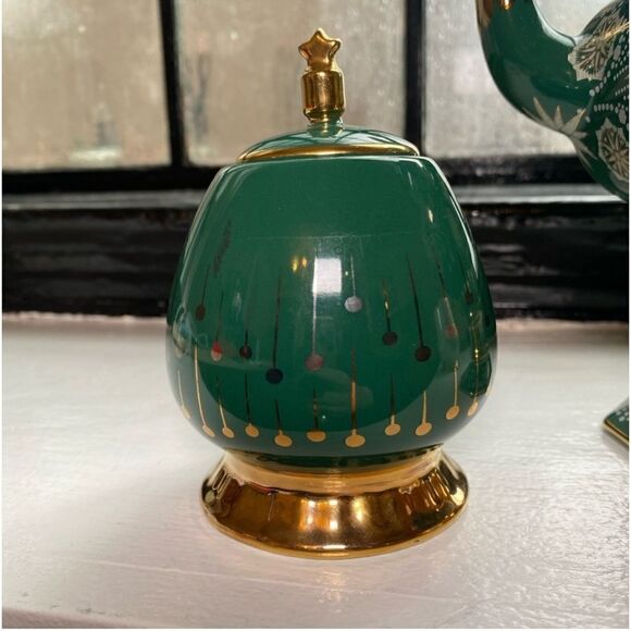 NWT ANTHROPOLOGIE SET Catherine Martin Starry Night Teapot, Creamer, Sugar - Picture 5 of 11